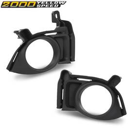 Ylw957926 Ylwspeed2000 Fit For 2014-2016 Toyota Highlander Front Fog Light Bezel Bumper Cover Trim New