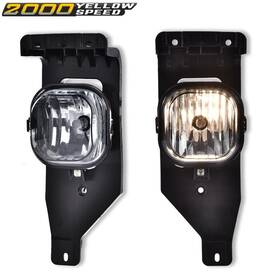 Ylw958275 Ylwspeed2000 Fit For 2005-2007 Ford F-series Smoked Bumper Fog Light Lamp Replacement Pair
