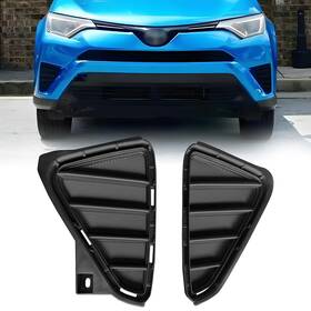Am-520787507 Yly Auto Front Fog Light Cover Bezel Driver Passenger Pair For 2016 2017 2018 Toyota Rav4