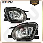 Z12230001g Winjet Bumper Fog Lights Front Clear Lens Driving Lamps Set