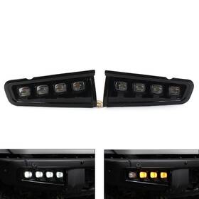 Zdl-kabusikikaisya1989us 880000844572 2x Led Drl Daytime Running Fog Light With Turn Signal For Ford Bronco 2021-23 Us