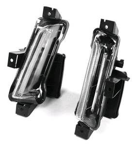 Ypia86194-lhf-cc16v1sb-led Zlxcaob Chevy Camaro Lt 2016-2018 Ls 2017-2018 Zl1 2017-2023 Drl Clear Fog Right And Left