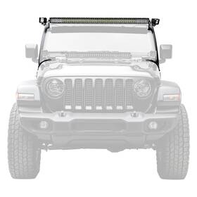 Zroadz 609579037693 For Jeep Gladiator 21 Light Bar Kit Roof Bolt-on 52 Inch And Two 3 328w Dual Row