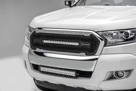 Z325761 Zroadz Front Bumper Center Led Light Bar Bracket For 15-18 Ford Ranger