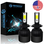 Shenkenuo H7 Led Headlight Bulb Conversion Kit High Low Beam Lamp 6000K White. Fixed Price $19.79.