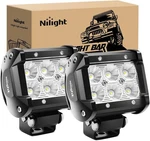 Nilight Led Pods 2PCS 18W 1260LM Flood Off Road Lights Super Bright Drivi.... Fixed Price $22.99.
