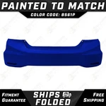 New Painted *B561P Blue* Rear Bumper Cover For 2013 2014 2015 Honda Civic Sedan. Fixed Price $380.99.