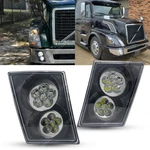 For 2003-2017 Volvo Vnl Haul Truck Pair Led Fog Lights Bumper Lamps Bar Set. Fixed Price $62.99.
