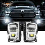 Auxbeam For 2013-2018 Dodge Ram 1500 Chrome Led Fog Light Driving Lamps Assembly. Fixed Price $118.99.