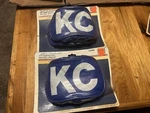 Nos Vintage Kc Hilites (4) 5" X 7" Rectangular Light Covers Blue #5303 New. Fixed Price $475.00.