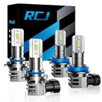 Rcj 9005/HB3 H11/H8/H9 Fog Bulbs Combo, 6000K White With Cooling Fan, Pl.... Fixed Price $73.89.