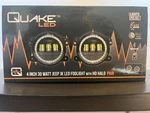 Quake- Jeep Jk/cj/tj 4 Inch 30 Watt Fog Light Rgb Hd Accent. Fixed Price $215.00.