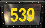 Checkers Vehicle Identification Light, 24" 16", Large, Rectangular - LUN24X16. Fixed Price $1779.20.