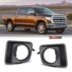 Fog Light Bezels For 2014-2021 Toyota Tundra Left & Right Set Replaces New. Fixed Price $17.99.