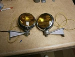 Studebaker AC-1837 4" 5" Fog Light Set 1947-49 Champion. Fixed Price $199.99.