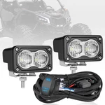 For Polaris Rzr XP1000 3" Led Cube Work Light Bar Driving Flood Pods+rock Switch. Fixed Price $42.71.