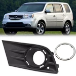 Lh For 2012 2013 2014 2015 Honda Pilot Fog Light Cover W/chrome Ring Left. Fixed Price $15.00.