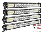 Slim Led Light Bar For Truck Muvkqc 13 Inch 120W 10000LM Double Row 4X12IN. Fixed Price $65.16.