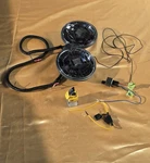 Kc Hilites Pair 100W 6" Apollo Pro Halogen Spot Beam 4X4 Off-road Fog Lights. Fixed Price $145.00.