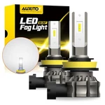 2X H11 Auxito H8 H16 H9 Led Fog Light Driving Bulb 6500K Super White Error Free. Fixed Price $26.99.