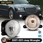 Pair Fog Lights For Jeep Wrangler Dodge Magnum Chrysler 300 3.5LCLEAR Front Lamp. Fixed Price $32.99.