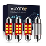 Auxito 6418 C5W 36MM Festoon Led License Plate Tag Light Bulb 6000K Bright White. Fixed Price $47.96.