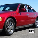 Chrome Stainless Steel Pillar Post Covers For 2000-2005 Cadillac Deville Dts. Fixed Price $43.99.