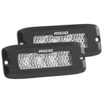 Rigid 925513 Sr-q Series Pro Flood Diffused White Rectangle Led Lights Pair Kit. Fixed Price $399.99.