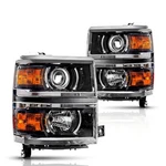 Headlight Assembly Chrome Amber 2014 2015 Chevy Silverado 1500 Ltz Torchbeam. Fixed Price $299.99.