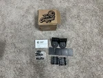 Kc Hilites Tube Clamp Light Mount Bracket Set For 1.25" To 1.5" Round Bars. Fixed Price $44.99.