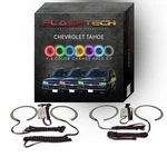 Rgb Multi Color Changing Led Halo Kit For 2000-2006 Chevrolet Tahoe Headlights. Fixed Price $139.30.