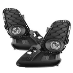 Spyder Auto 5076120 Black/clear Fog Lights For 12-13 Mazda. Fixed Price $72.01.