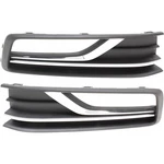 For 2016 2017 2018 Volkswagen Passat Fog Light Cover / Bezel Pair. Fixed Price $63.70.