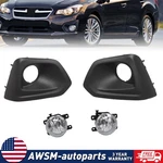 Fit For 2012-2013-2014 Subaru Impreza Front Bumper Fog Lights Lamps. Fixed Price $41.02.