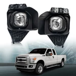 Clear Driving Fog Lights+wiring+bezel Fit 2011-16 Ford F250-F550 Super Duty. Fixed Price $52.49.
