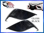 For 2021-2024 Toyota Camry Xse Left Right Front Bumper Fog Cover Gloss Black. Fixed Price $67.95.