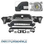 Fit 2022-2024 Toyota Corolla Cross Front Bumper Cover Grille Fog W/o Sensor Hole. Fixed Price $253.99.