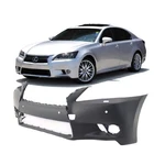 Front Bumper Cover For 2013 Lexus GS350 GS450H W/fog Light Washer Park Aid Holes. Fixed Price $160.44.