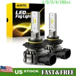 Auxito 9145 9140 H10 Led Fog Driving Light Bulb Drl Super White Bright 10SET. Fixed Price $169.99.