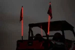 Rough Country Multi-function Utv Led Whip Lights W/ Remote Control. Fixed Price $189.95.