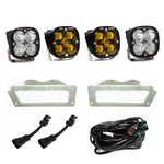 Baja Designs 447719 Squadron Sae Amber Led Fog Pocket Light For 09-18 Dodge Ram. Fixed Price $859.95.