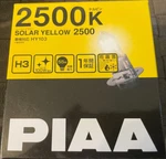 Piaa 22-13403 Solar Yellow H3 Light Bulb (2500K 12V 55W), Pack. Fixed Price $39.99.