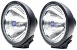 Pair Of Hella Rallye 4000 Halogen Euro Style Driving Lights Black 8.75" Housing. Fixed Price $419.95.