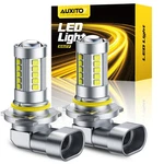 Auxito 9145 9140 H10 Led Fog Driving Light Bulbs Super White 5000LM 6500K. Fixed Price $17.09.