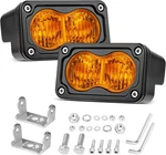 Amber Led Lights, 2PCS 3 Inch 40W Fog Flood Pods. Fixed Price $49.99.