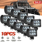 2-10X 4INCH Led Work Light Bar Flood Spot Cube Pod Offroad Fog Driving Atv Truck. Fixed Price $37.18.