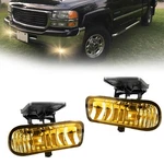 For Gmc 1999-2002 Sierra 1500 2500 3500 2000-2006 Yukon Yellow Fog Lights Lamps. Fixed Price $28.39.