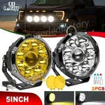 Colight Pair 5INCH Led Work Lights Spot Beam Offroad Driving Pods+amber Cover. Fixed Price $149.99.