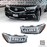 Headlight For Acura Mdx Base 2017-2020 Led Left+right Side W/o Module Clear Lens. Fixed Price $608.80.