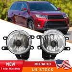 Front Bumper Fog Lights For 2014-2019 Toyota Highlander Driving Lamps Left+right. Fixed Price $20.69.